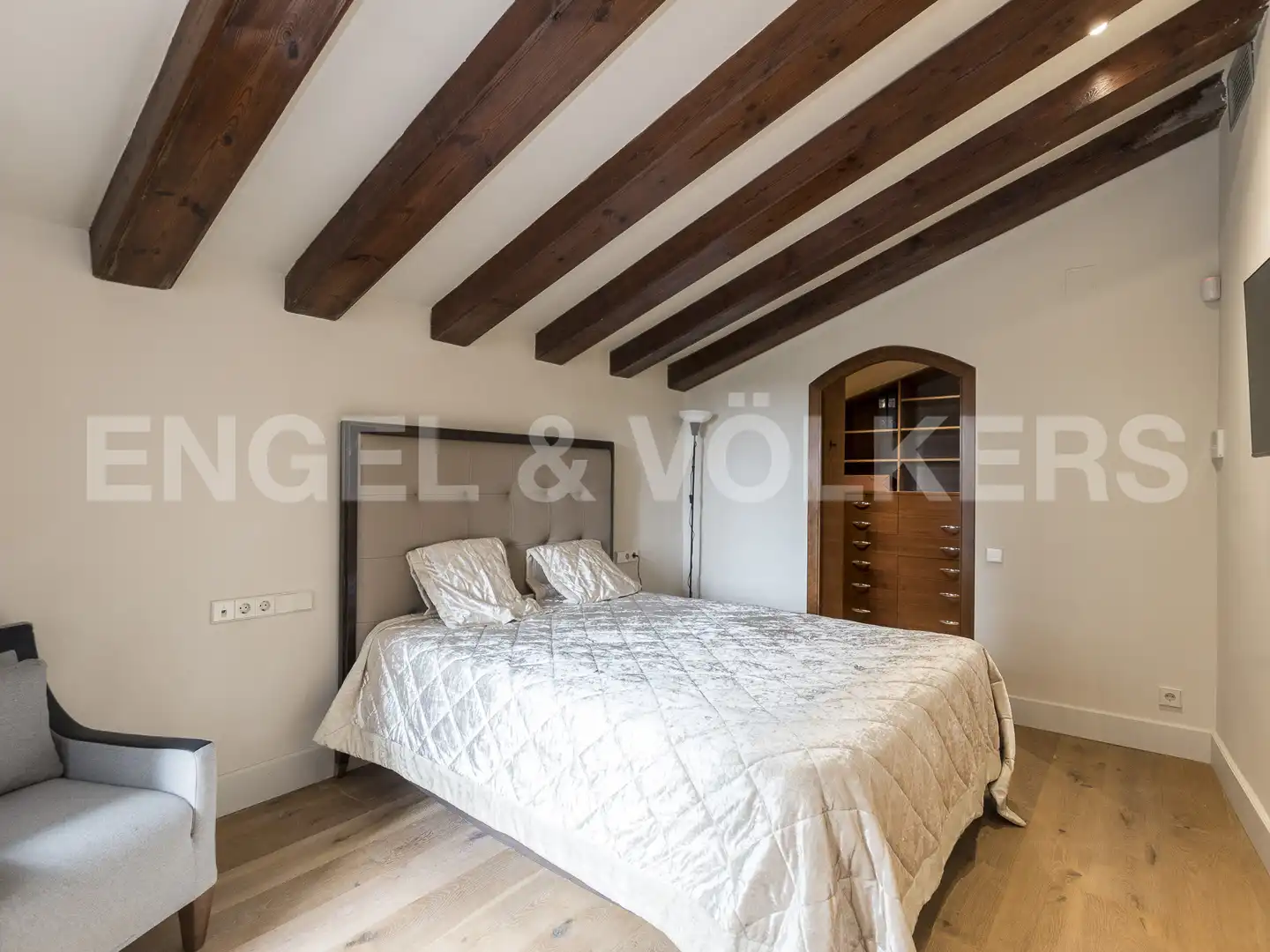 Bedroom of Houses for sale in Castelldefels  with Air Conditioner, Heating and Private garden