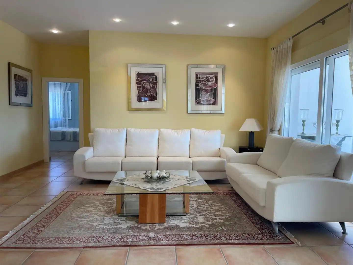 Living room of Houses for sale in Vinaròs  with Air Conditioner, Terrace and Furnished
