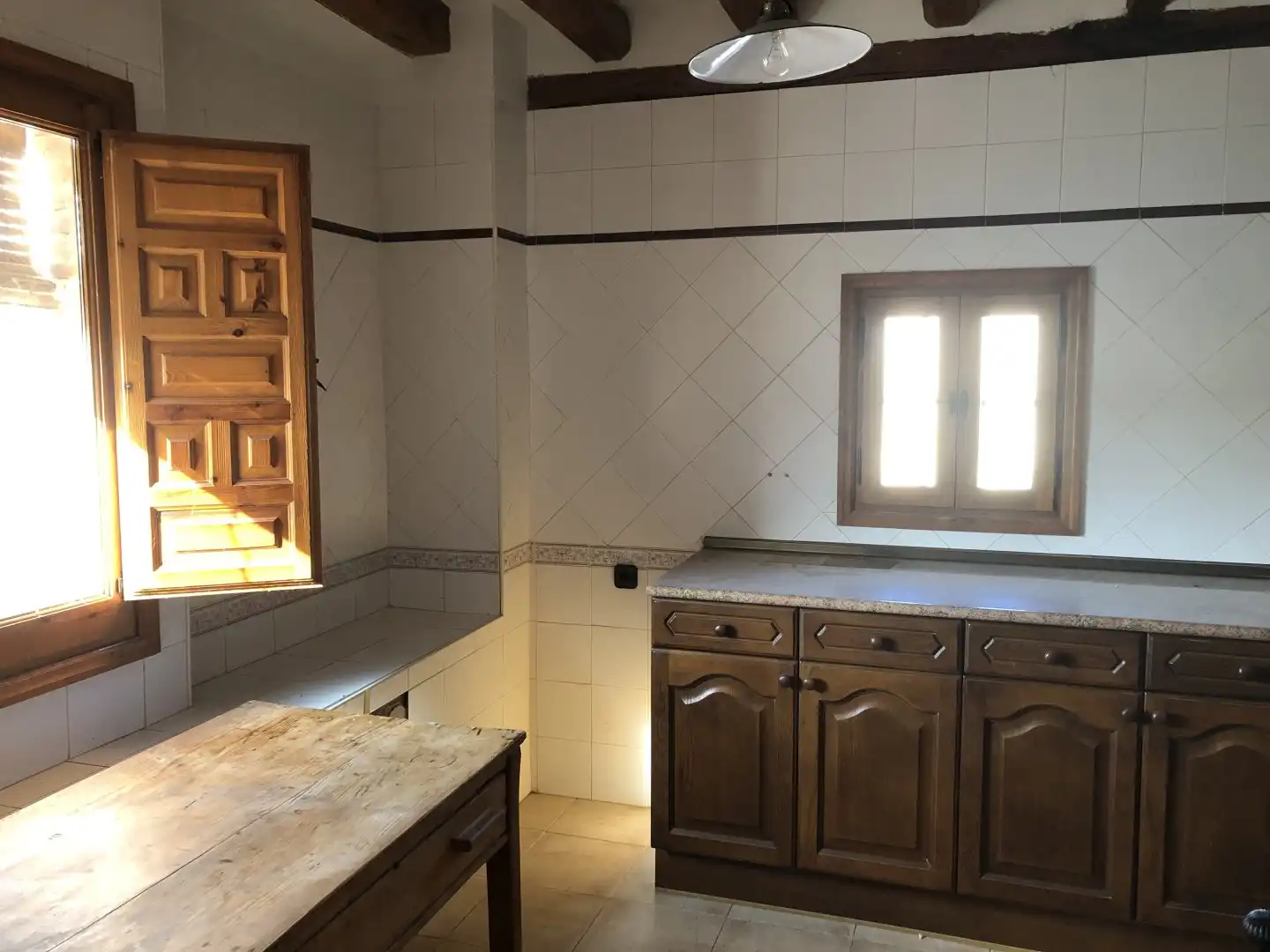 Cocina de Casa o chalet en venta en Segovia con Calefacción, Jardín privado y Trastero
