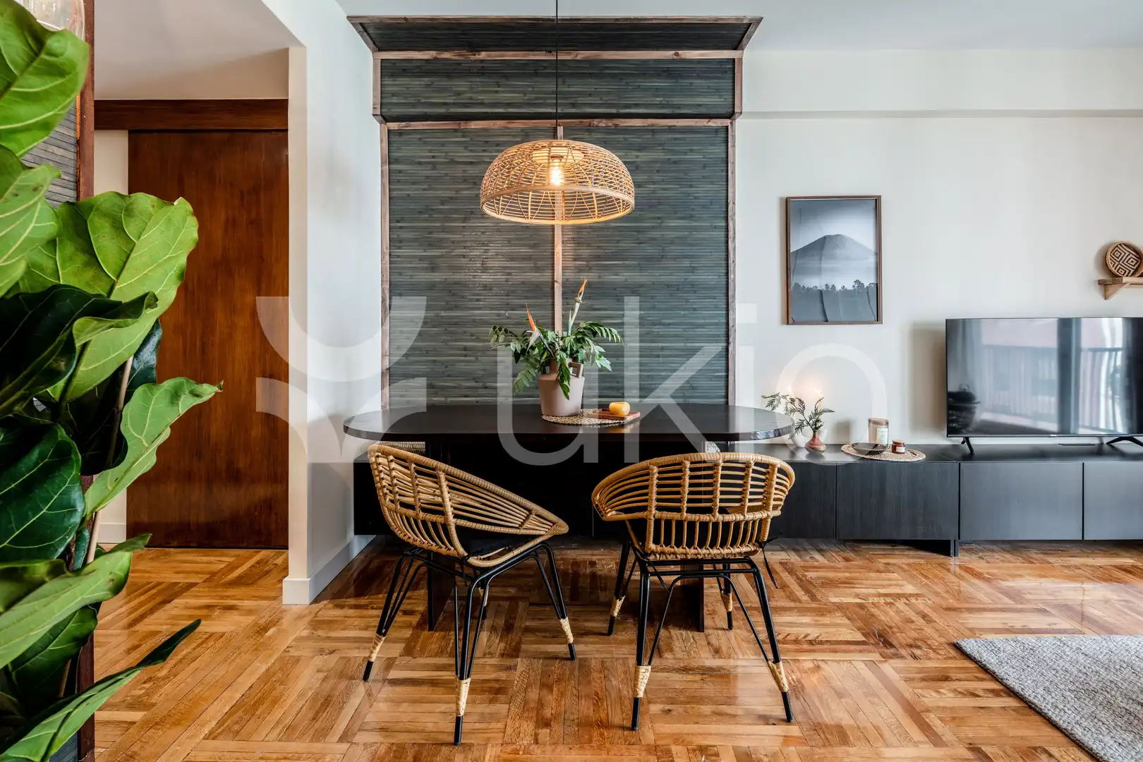 Dining room of Apartments for rent in Madrid  with Air Conditioner, Heating and Furnished