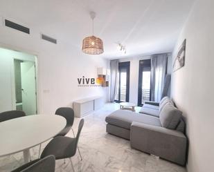 Living room of Flat to rent in La Palma del Condado  with Parquet flooring and Storage room