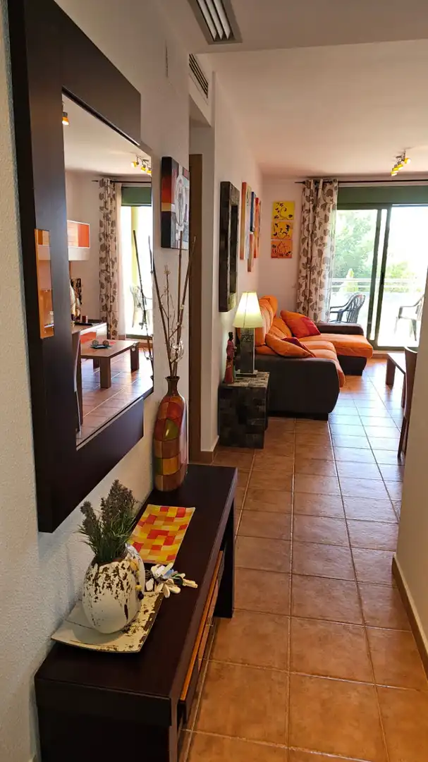 Sala d'estar de Apartament en venda en Alcalà de Xivert amb Aire condicionat, Calefacció i Terrassa