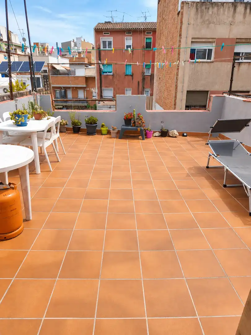 Terrasse von Dachboden zum Verkauf in L'Hospitalet de Llobregat mit Klimaanlage und Terrasse