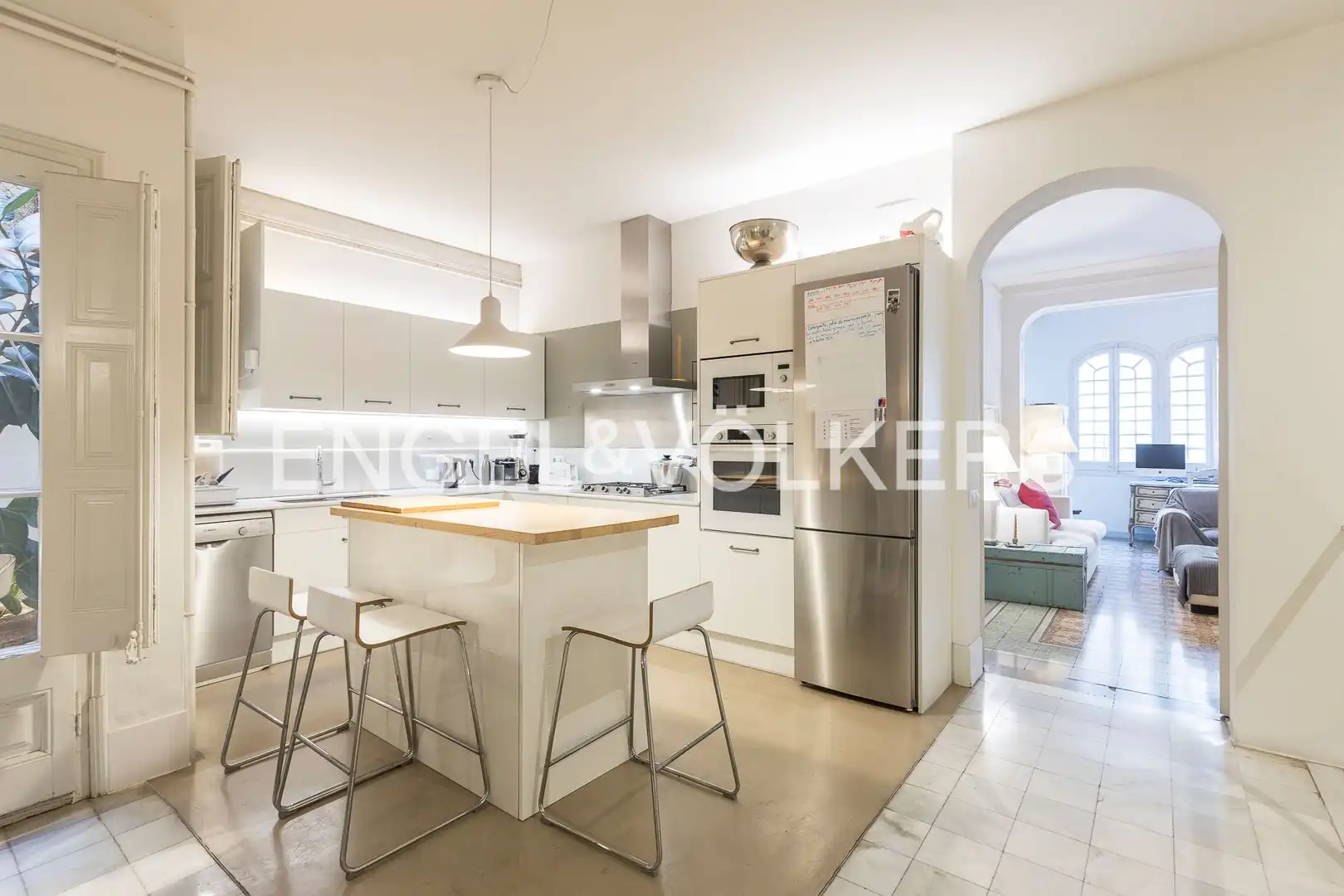 Cocina de Dúplex en venta en Barcelona con Calefacción, Terraza y Trastero