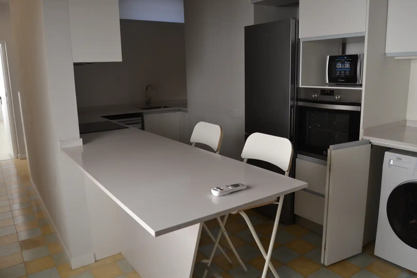 Kitchen of Flat for rent in Sant Cugat del Vallès  with Air Conditioner, Furnished and Oven