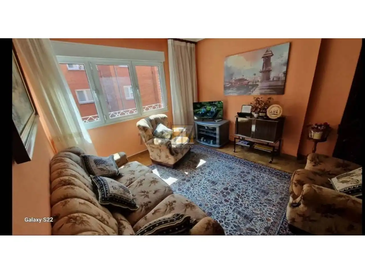 Sala de estar de Piso en venta en Gijón  con Calefacción y Parquet