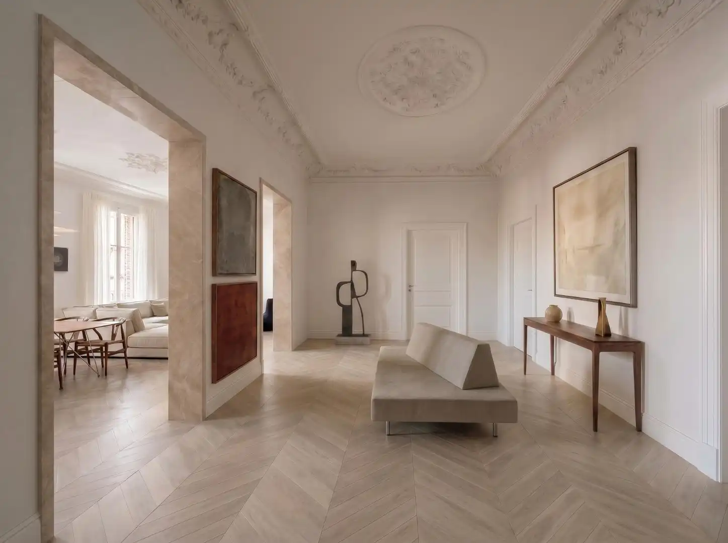 Sala de estar de Apartamento en venta en Barcelona con Aire acondicionado y Amueblado