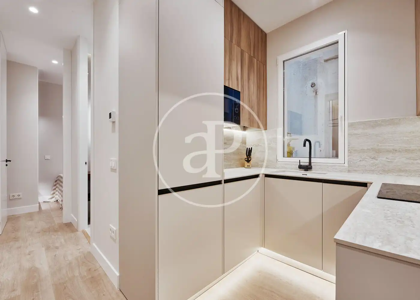 Kitchen of Flat for sale in Madrid  with Air Conditioner, Heating and Furnished
