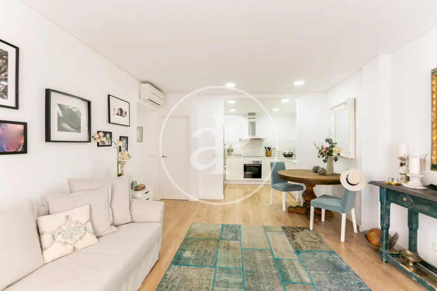 Wohnzimmer von Wohnung zur Miete in  Palma de Mallorca mit Klimaanlage, Terrasse und Möbliert