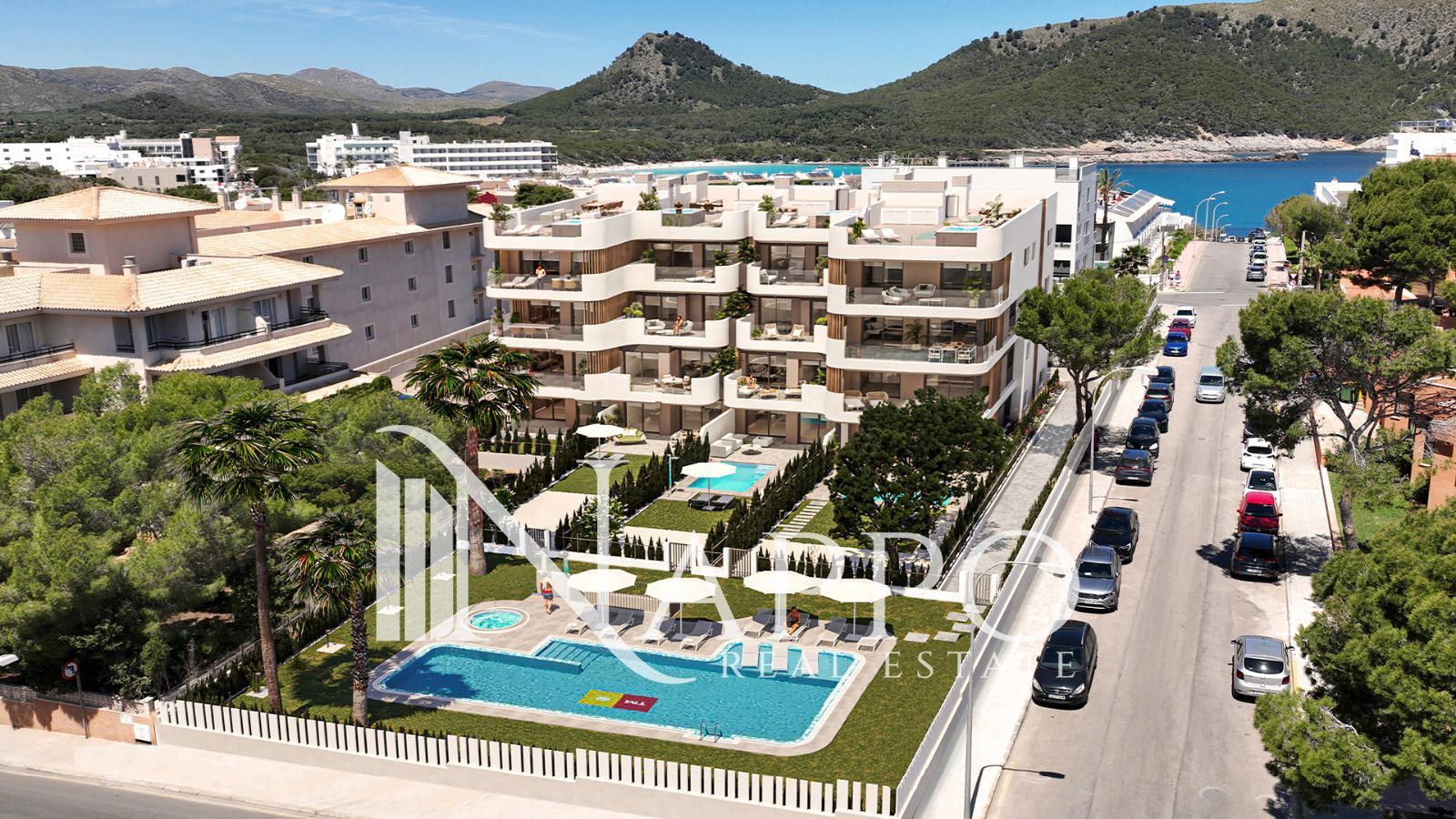 Exterior view of Flat for sale in Capdepera  with Air Conditioner, Terrace and Storage room