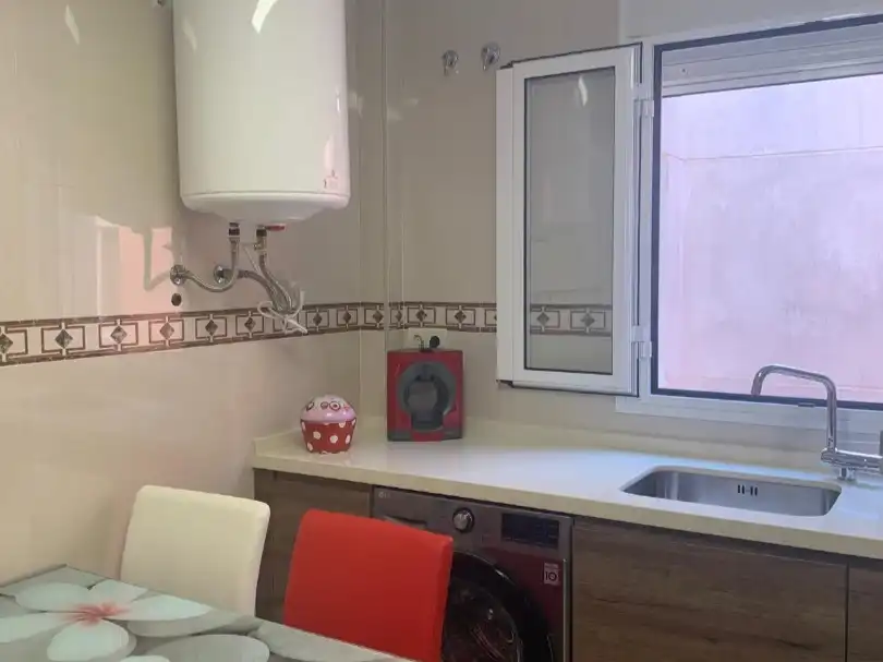 Küche von Wohnung zur Miete in Málaga Capital mit Klimaanlage und Balkon