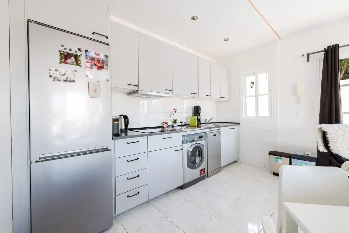 Kitchen of Houses for sale in Málaga  with Air Conditioner, Heating and Private garden