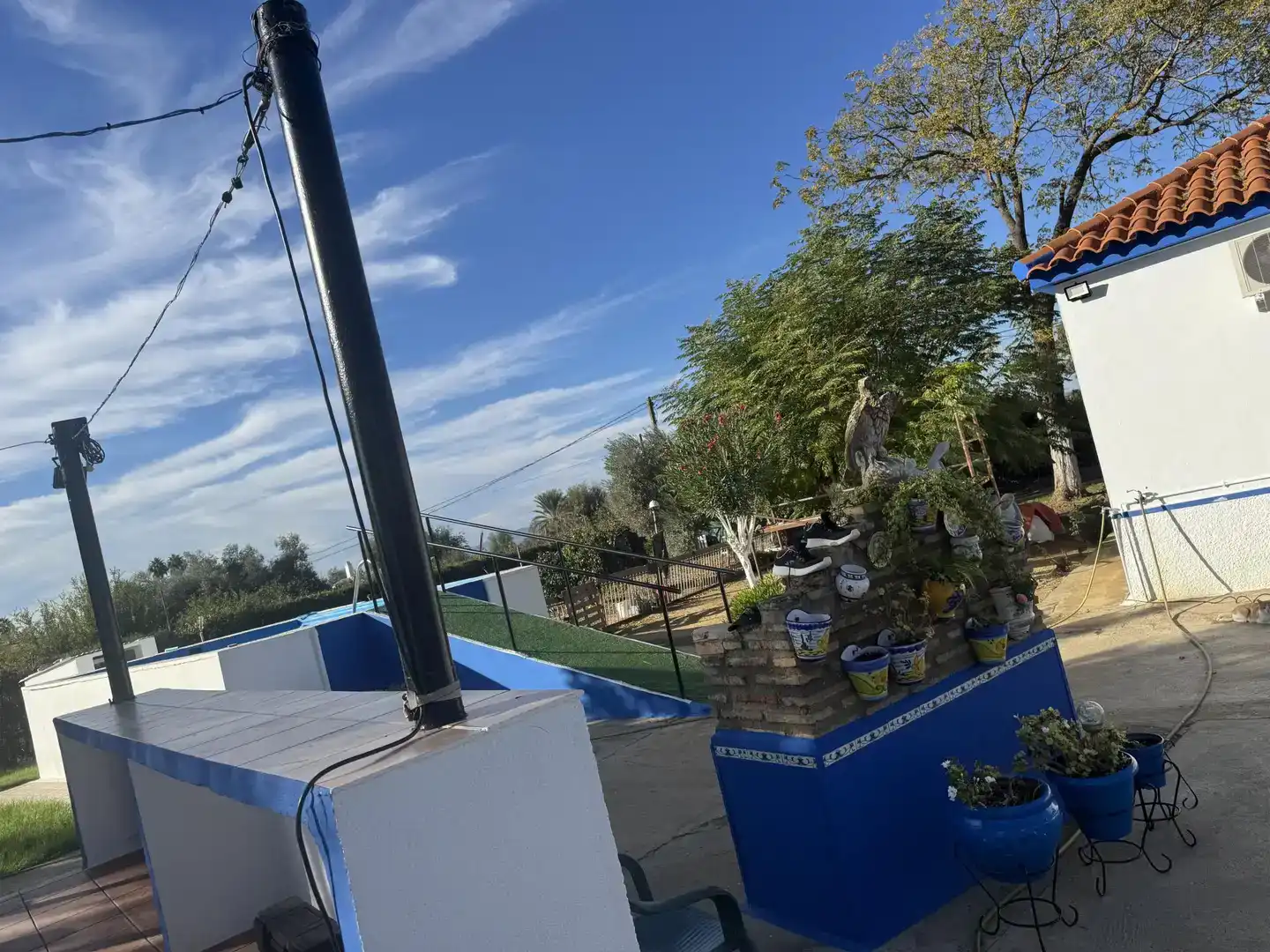 Terrassa de Casa o xalet en venda en Carmona amb Aire condicionat, Jardí privat i Traster