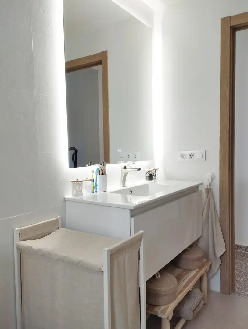 Badezimmer von Wohnung zum Verkauf in Llíria mit Klimaanlage