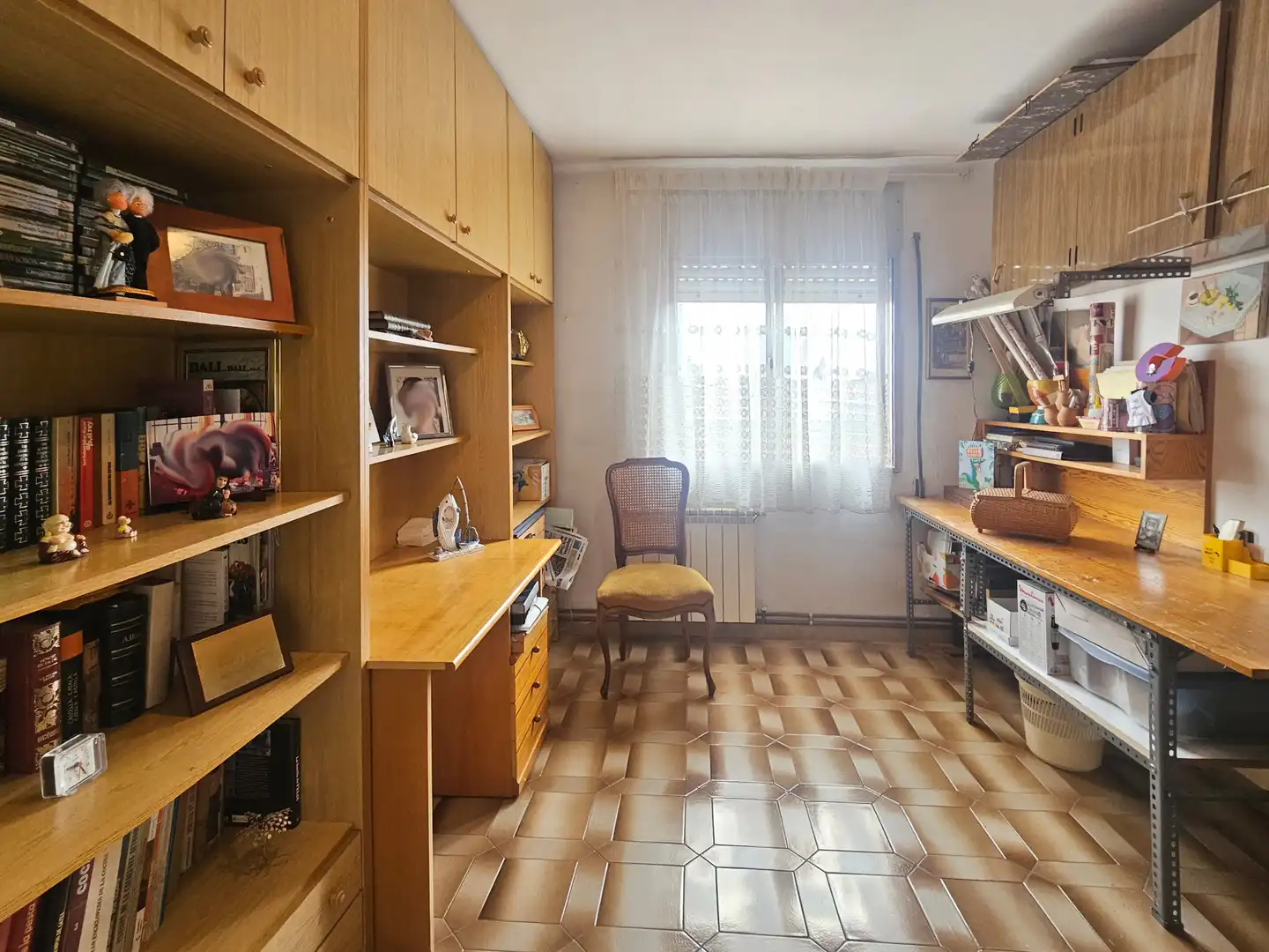 Kitchen of Flat for sale in Sabadell  with Heating, Oven and Balcony