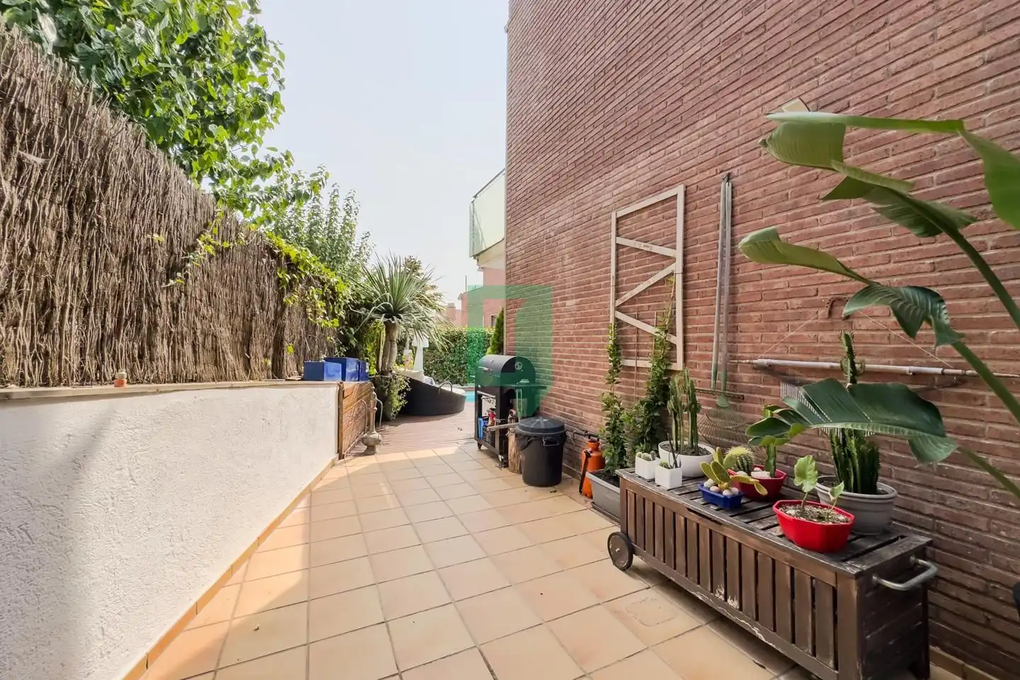 Terrassa de Casa o xalet en venda en Tiana amb Aire condicionat, Calefacció i Jardí privat
