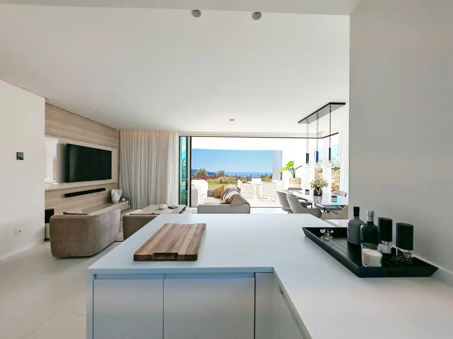 Cocina de Planta baja en venta en Marbella con Terraza, Trastero y Piscina