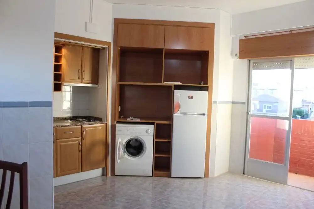 Küche von Wohnung zum Verkauf in San Javier mit Klimaanlage, Heizung und Möbliert