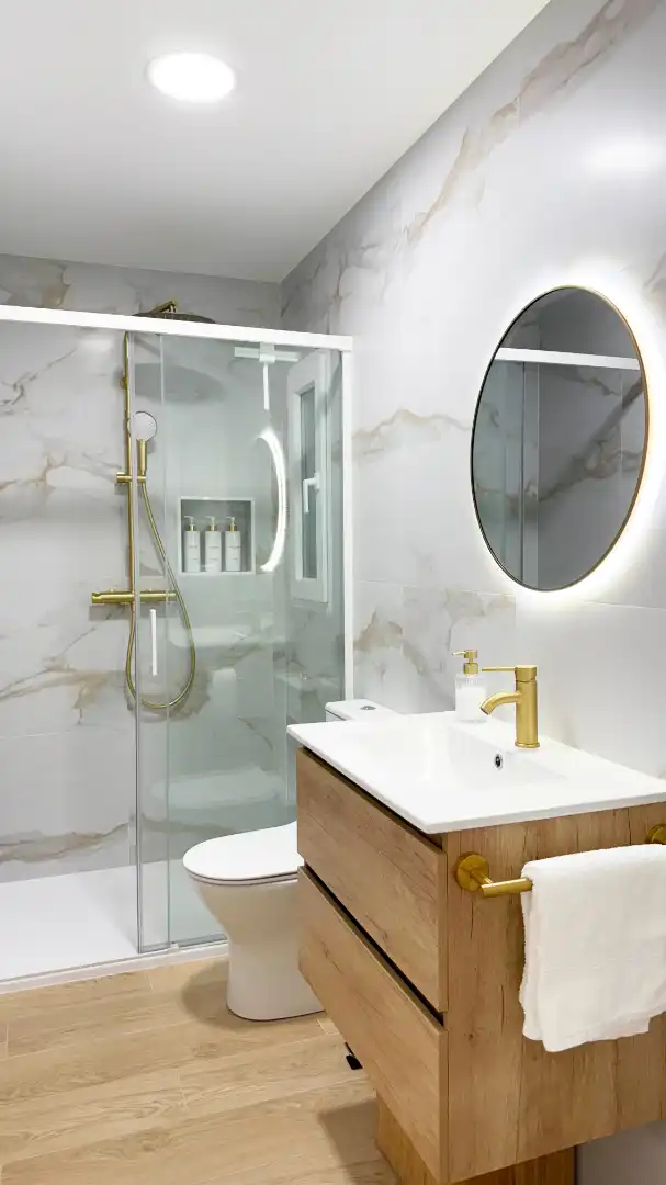 Bathroom of Study for rent in Alicante / Alacant  with Air Conditioner, Heating and Furnished