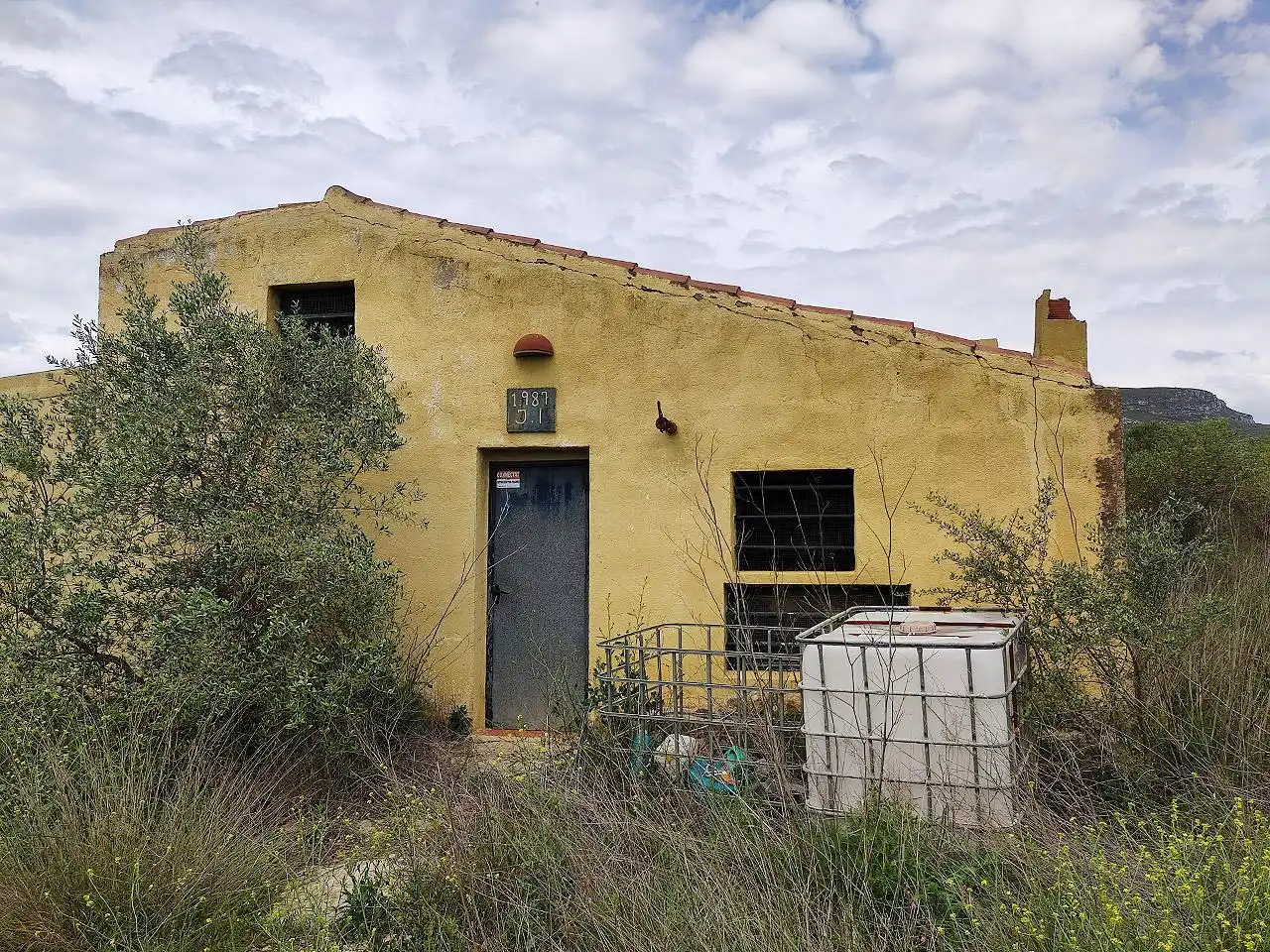 Vista exterior de Finca rústica en venta en La Sénia con Terraza
