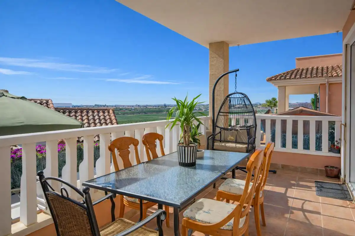 Terraza de Casa o chalet en venta en Mutxamel con Aire acondicionado, Calefacción y Jardín privado