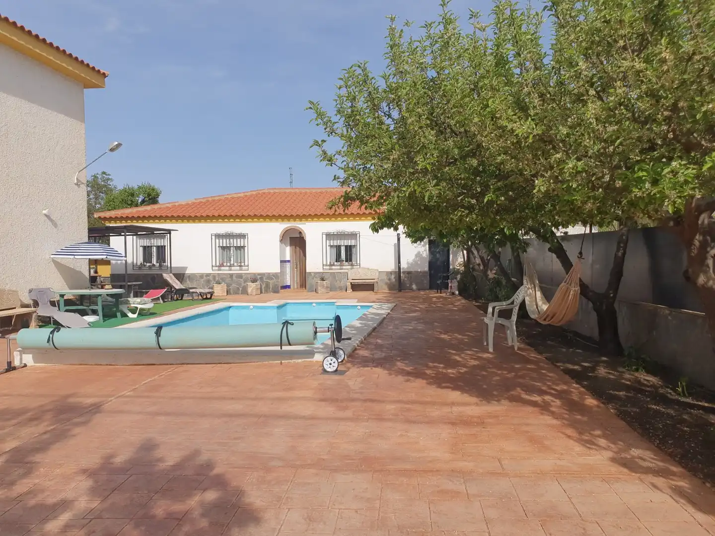 Vista exterior de Casa o chalet de alquiler en Lanteira con Piscina, Amueblado y Se aceptan mascotas
