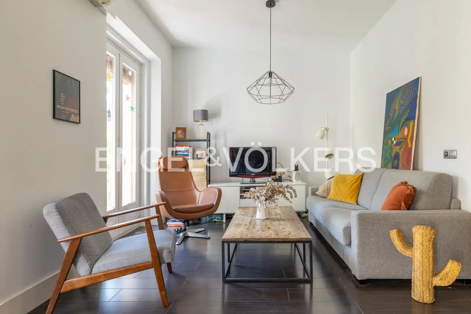 Sala de estar de Piso en venta en Madrid con Aire acondicionado, Calefacción y Balcón