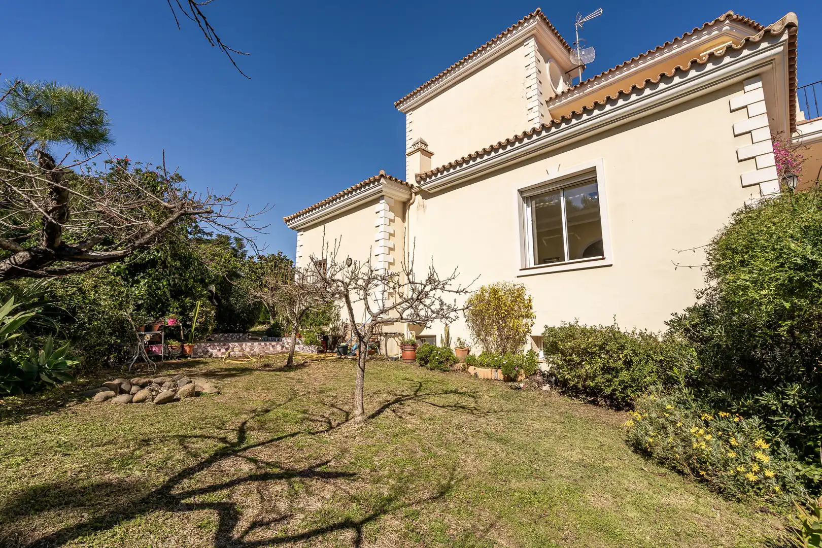 Jardín de Casa o chalet en venta en Estepona con Aire acondicionado, Terraza y Amueblado