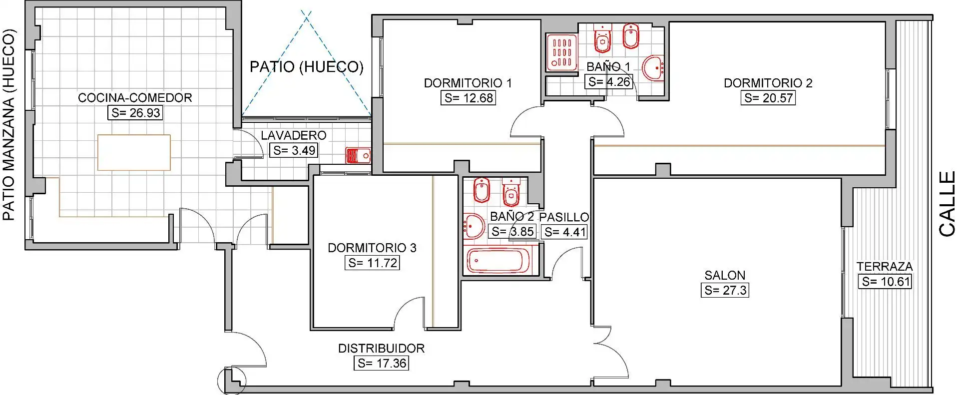 Wohnung mit Aufzug zum Verkauf in Muralla, imagen 2