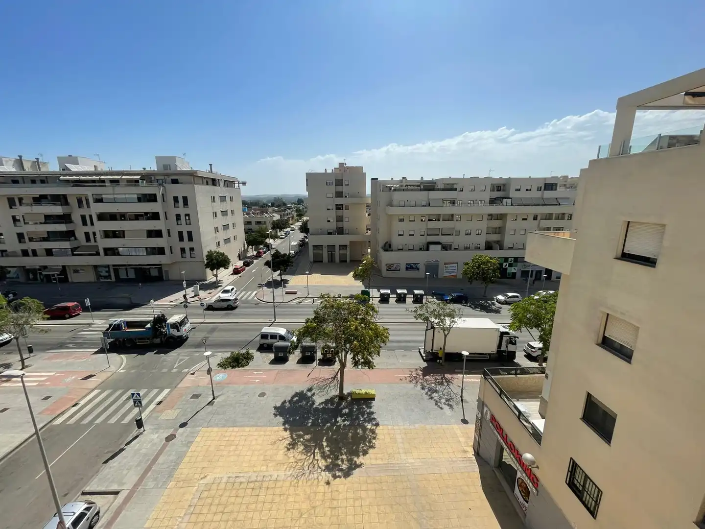 Exterior view of Flat for sale in Jerez de la Frontera  with Air Conditioner, Parquet flooring and Terrace