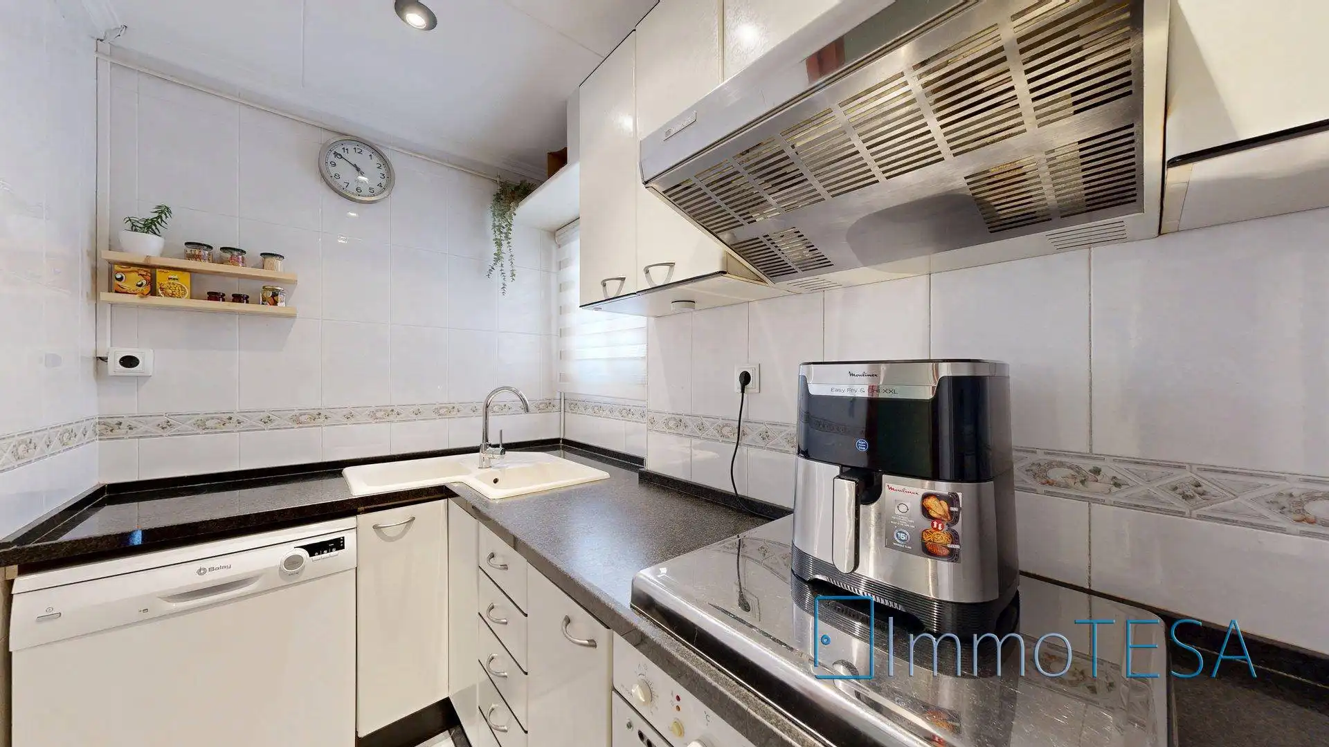 Kitchen of Flat for sale in Sabadell  with Air Conditioner, Heating and Parquet flooring