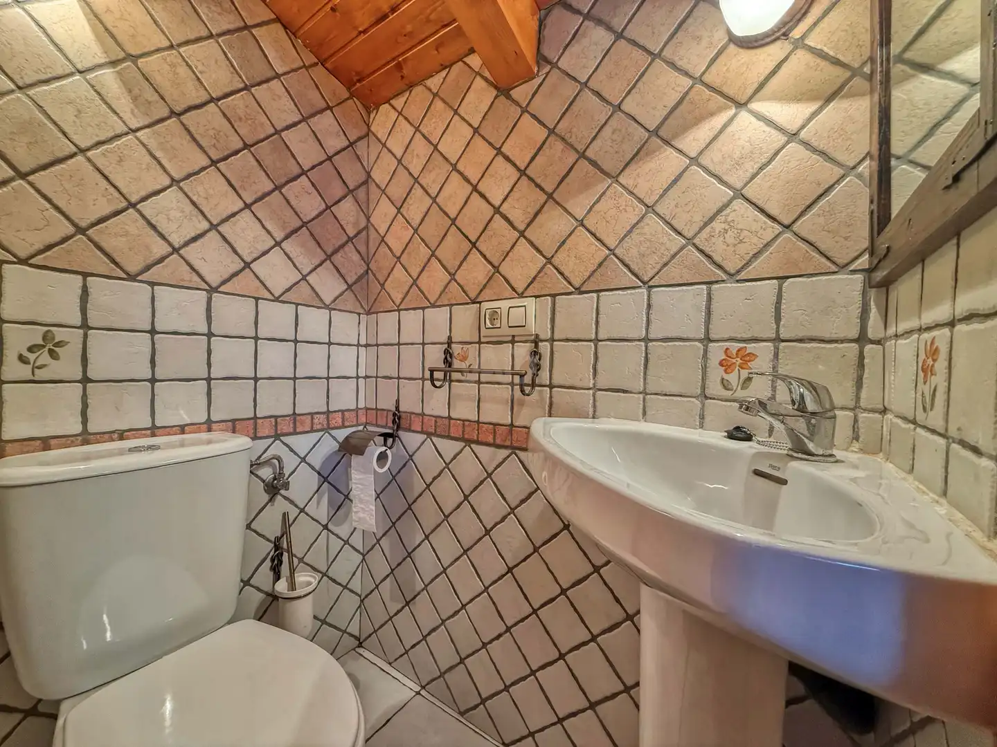 Badezimmer von Wohnung zum Verkauf in Valdelinares mit Heizung