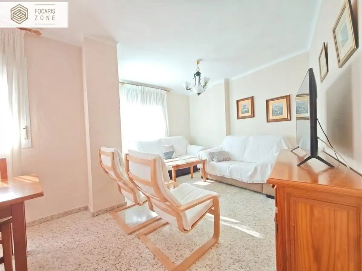 Living room of Flat for sale in Málaga  with Terrace and Balcony