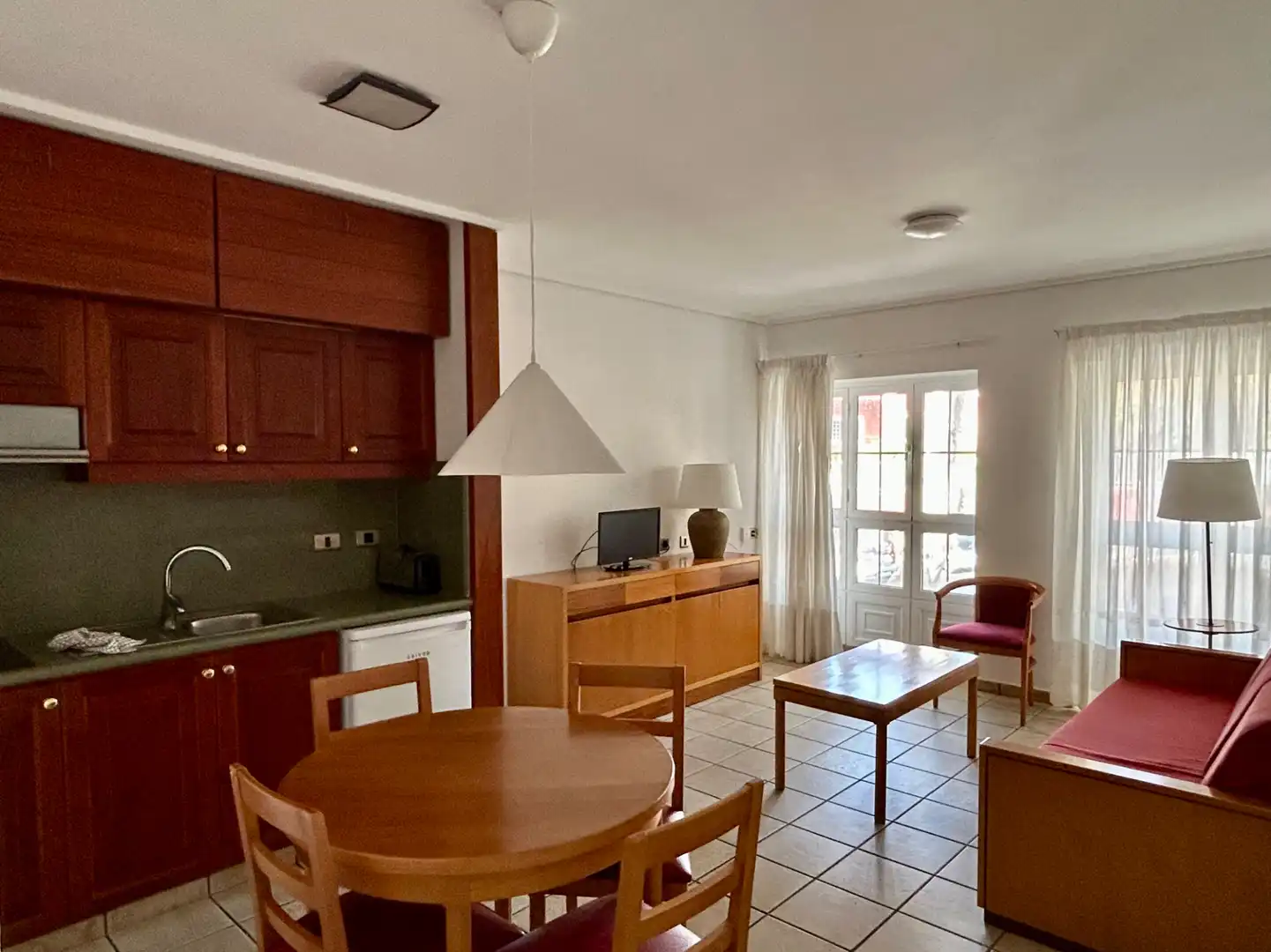 Wohnzimmer von Wohnungen zur Miete in Santa Brígida mit Möbliert, Ofen und Balkon