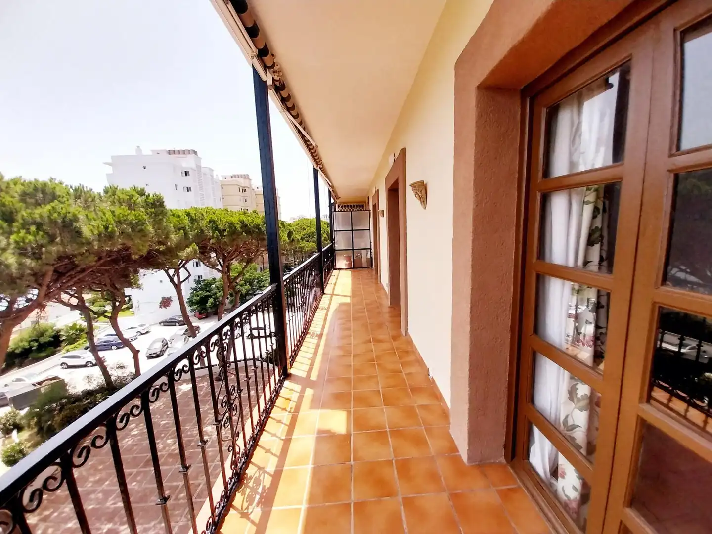 Terrassa de Apartament de lloguer en Mijas amb Jardí privat, Terrassa i Balcó