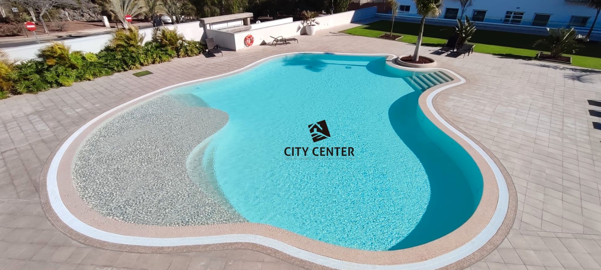 Piscina de Pis de lloguer en Arona amb Moblat i Piscina comunitària