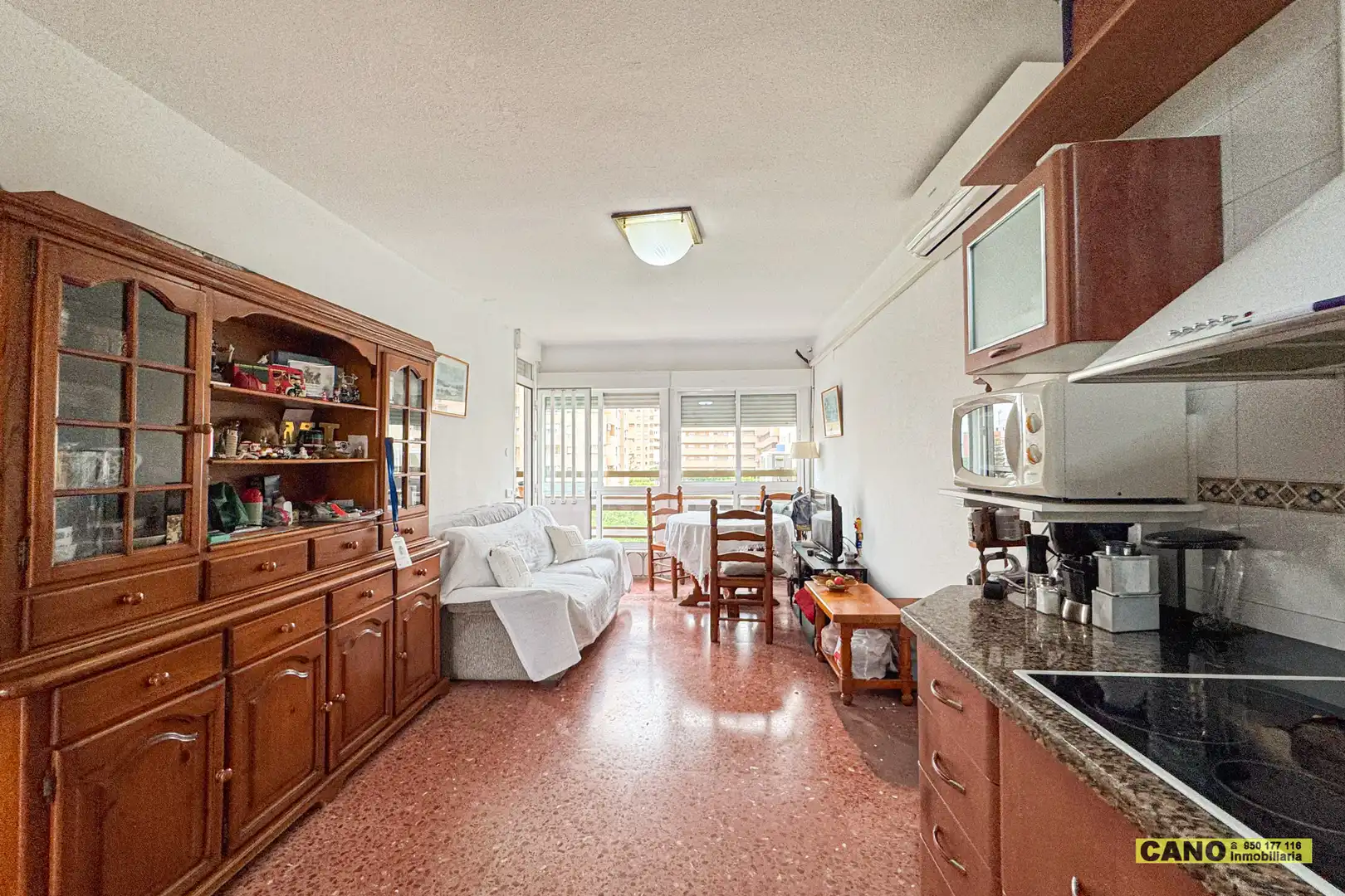 Sala de estar de Piso en venta en Roquetas de Mar con Aire acondicionado, Calefacción y Terraza