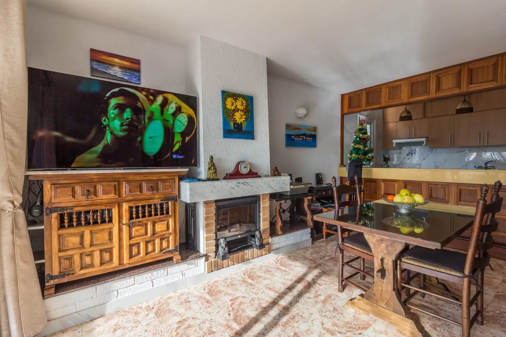 Living room of Apartments for sale in Cambrils  with Air Conditioner, Terrace and Furnished