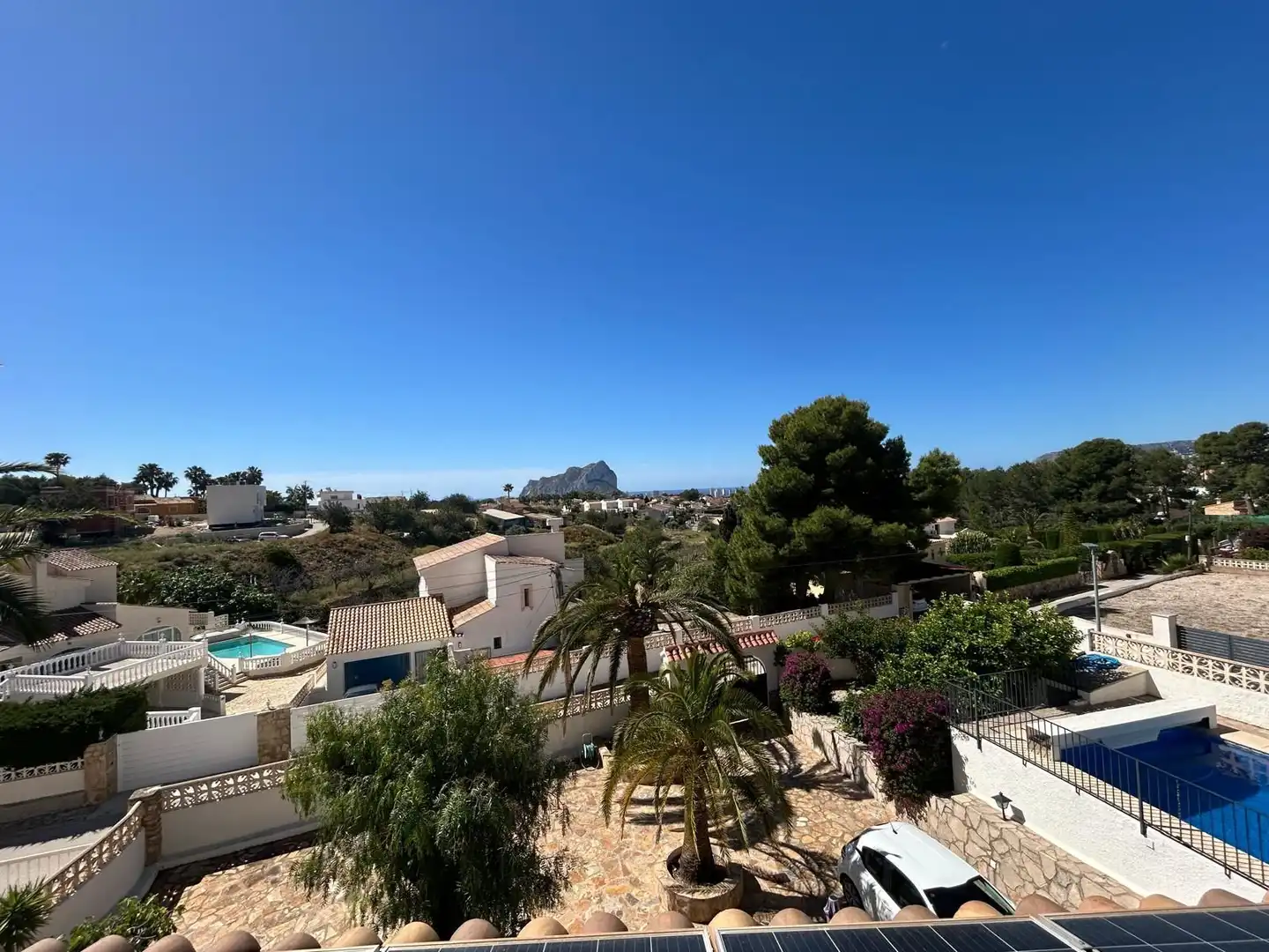 Exterior view of Houses for sale in Calpe / Calp  with Private garden and Swimming Pool