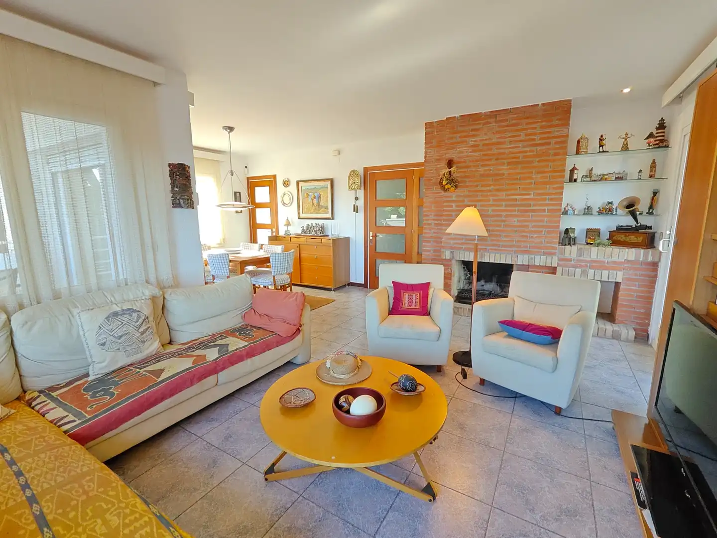 Living room of Houses for sale in El Port de la Selva  with Heating, Private garden and Terrace