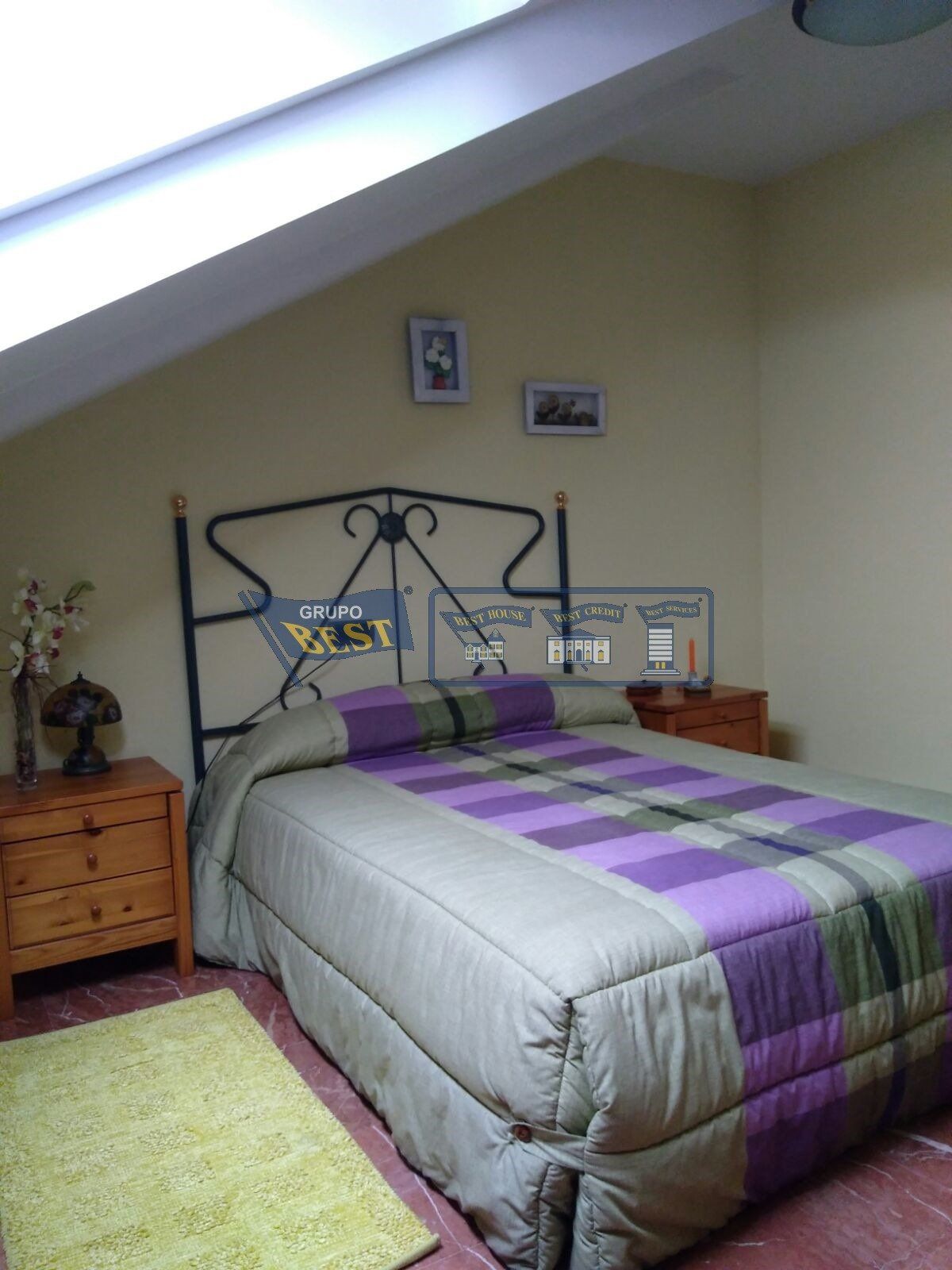 Dormitori de Apartament en venda en San Andrés del Rabanedo amb Calefacció