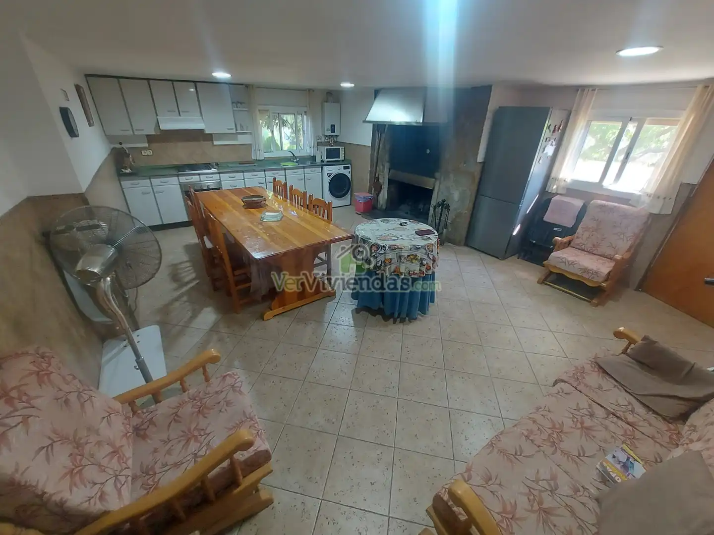 Cuina de Casa o xalet en venda en Piera amb Calefacció, Jardí privat i Terrassa