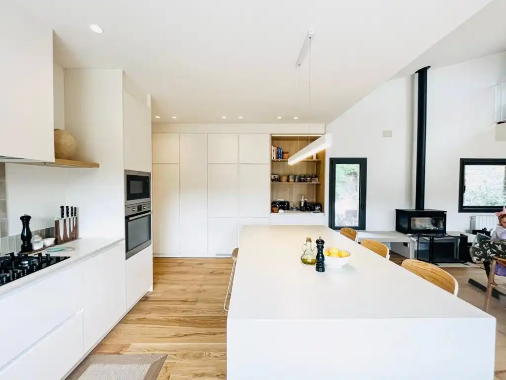 Cocina de Casa o chalet de alquiler en Sant Martí de Llémena con Aire acondicionado, Jardín privado y Trastero