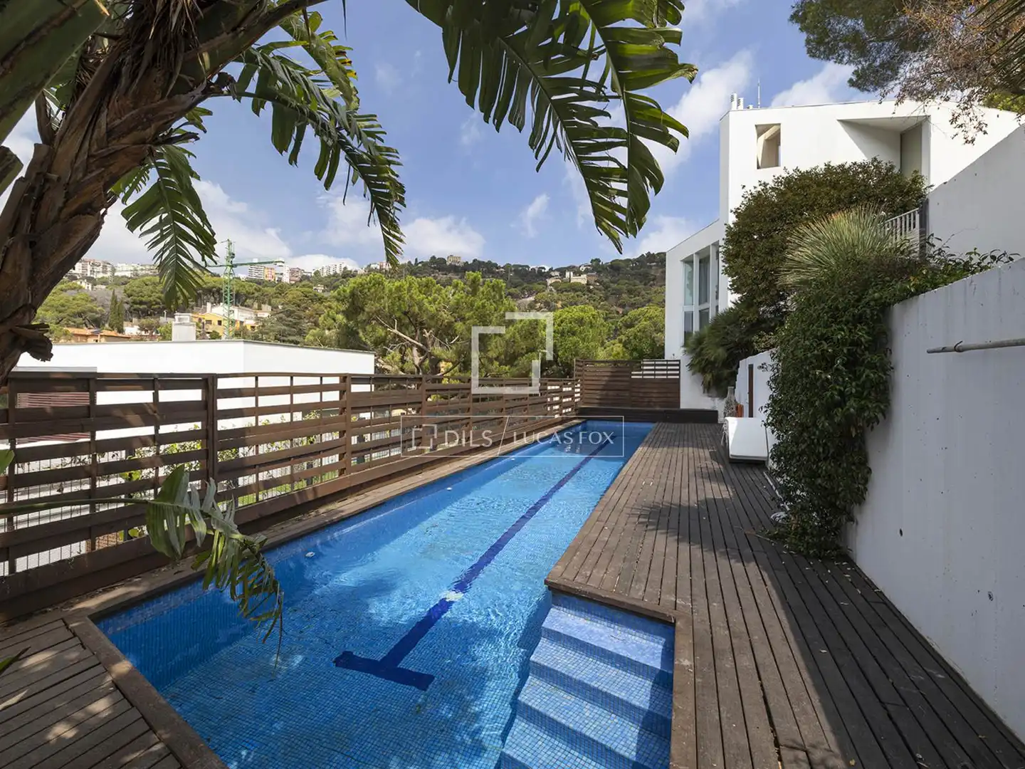 Piscina de Casa o chalet de alquiler en Barcelona con Aire acondicionado, Calefacción y Parquet