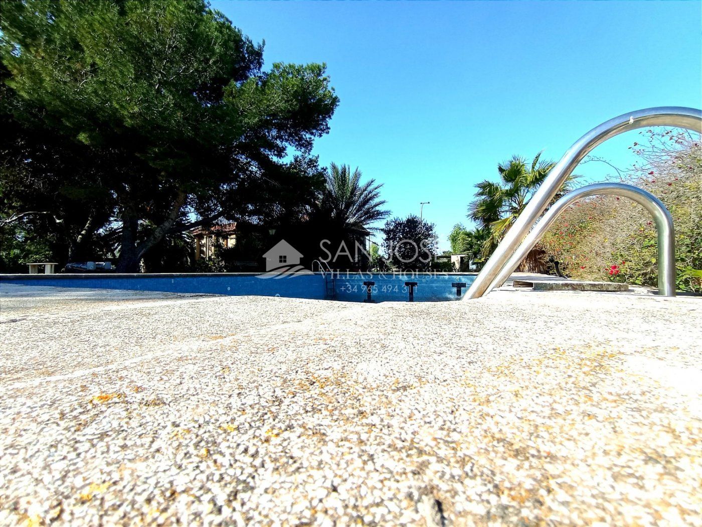Piscina de Casa o xalet en venda en Elche / Elx amb Jardí privat i Piscina