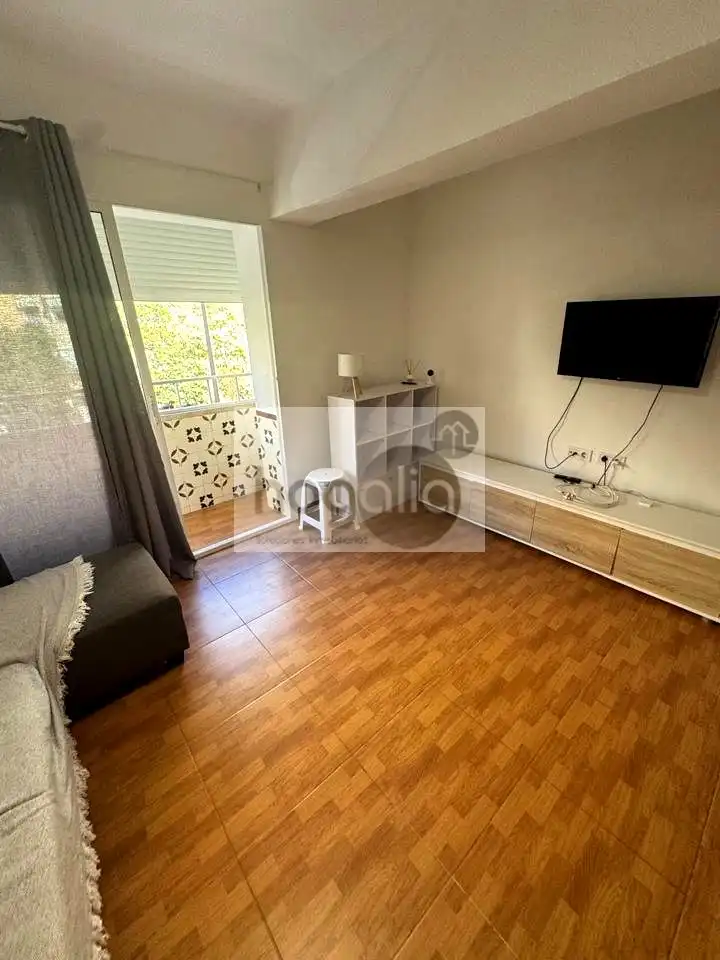 Living room of Flat for rent in Sevilla  with Storage room and Furnished