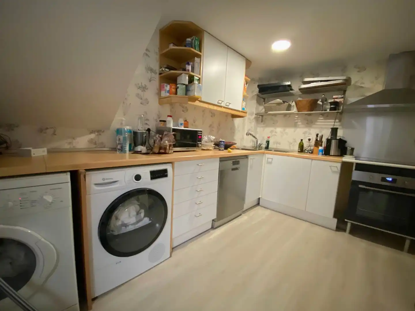 Küche von Loft zum Verkauf in Madrid mit Klimaanlage, Heizung und Möbliert