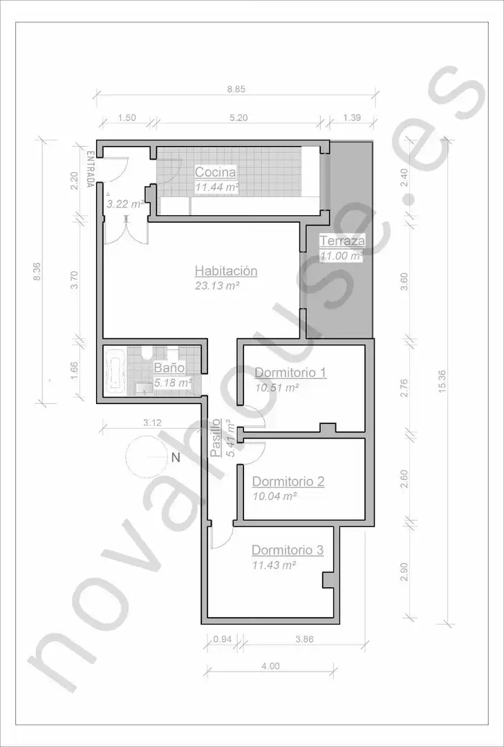 Wohnung zum Verkauf in Rincón de la Victoria mit Terrasse, Abstellraum und Balkon