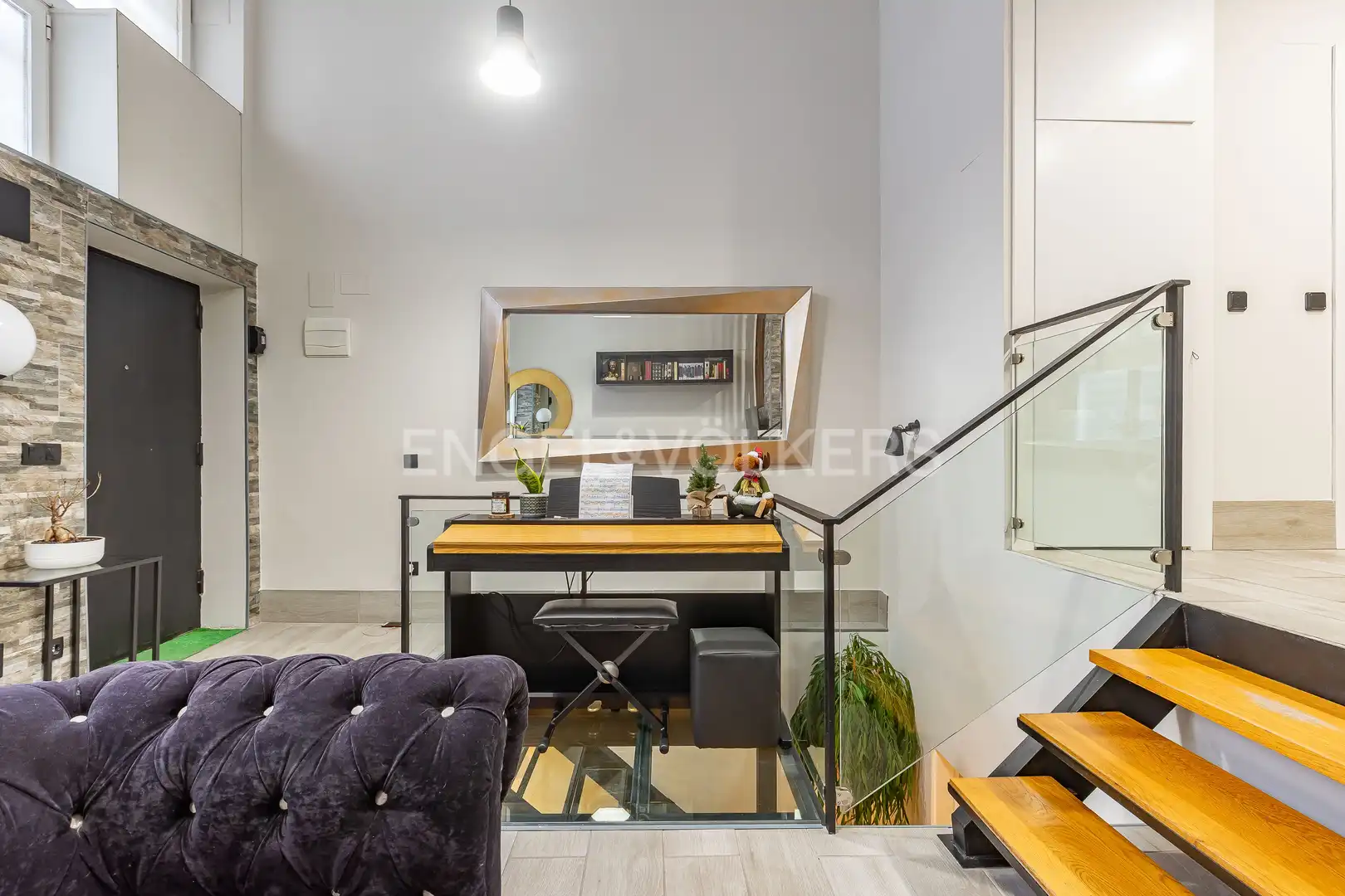 Maisonette zur Miete in Madrid mit Klimaanlage, Heizung und Möbliert