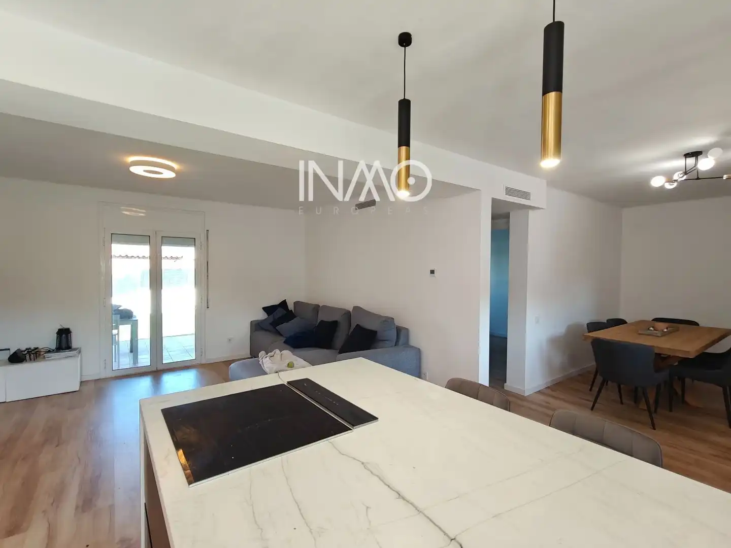 Wohnzimmer von Haus oder Chalet zur Miete in Rubí mit Klimaanlage, Heizung und Terrasse